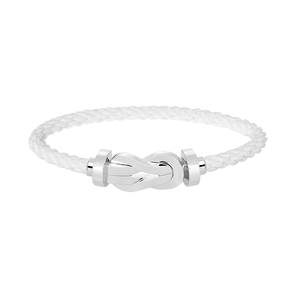 ¡®Loco¡¯CHANCE LARGE 8 FIGURE BUCKLE NO DIAMOND BRACELET SILVER