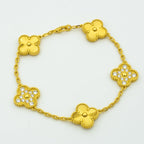 [Loco]New  CLOVER 5 MOTIF LASER BRACELET COLLECTION