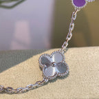 [Loco]New  CLOVER 5 MOTIF VIOLET BRACELET COLLECTION
