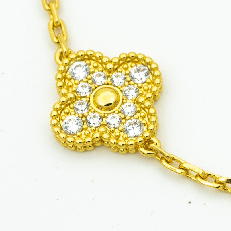 [Loco]New  CLOVER 5 MOTIF LASER BRACELET COLLECTION