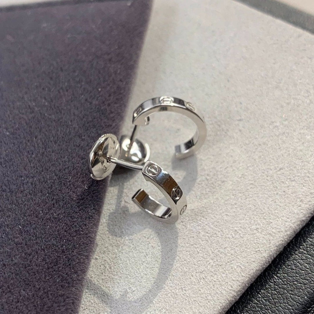 ¡®Loco¡¯LOVE EARRINGS 2.65MM SILVER