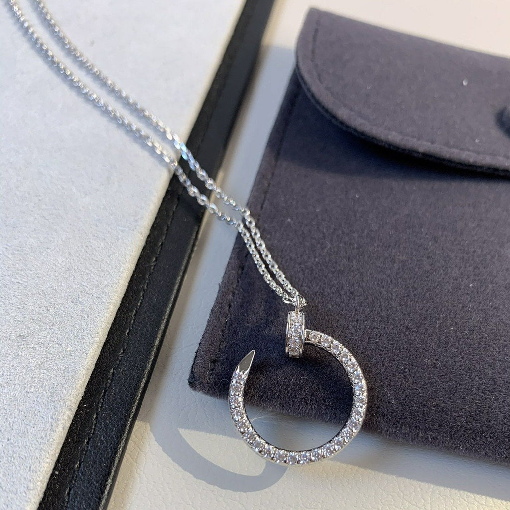 ¡®Loco¡¯JUSTE NECKLACE SILVER DIAMONDS