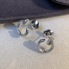 ¡®Loco¡¯JUSTE EARRINGS SILVER DIAMONDS