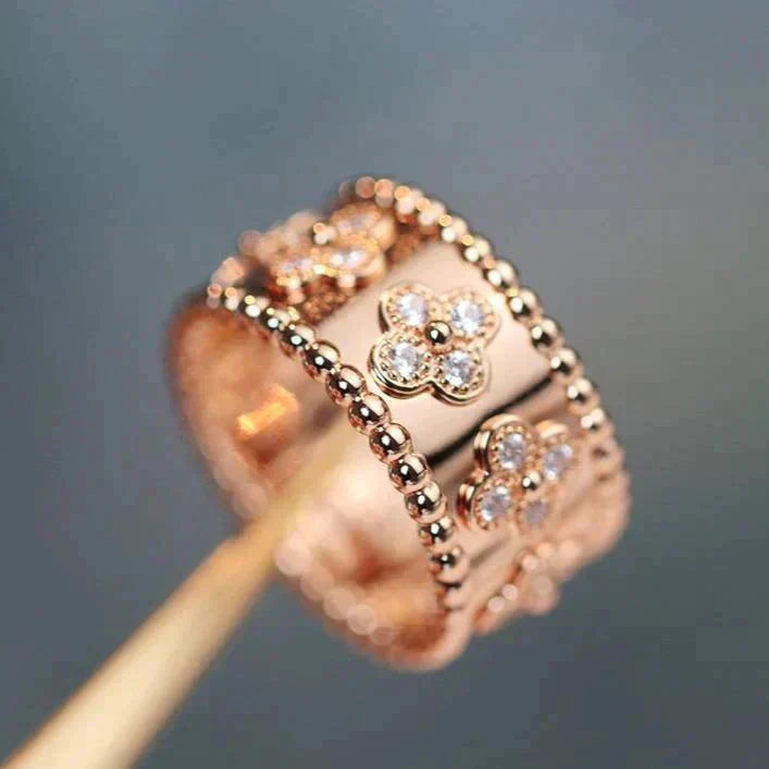 ¡®Loco¡¯CLOVER KALEIDOSCOPE RING 10MM