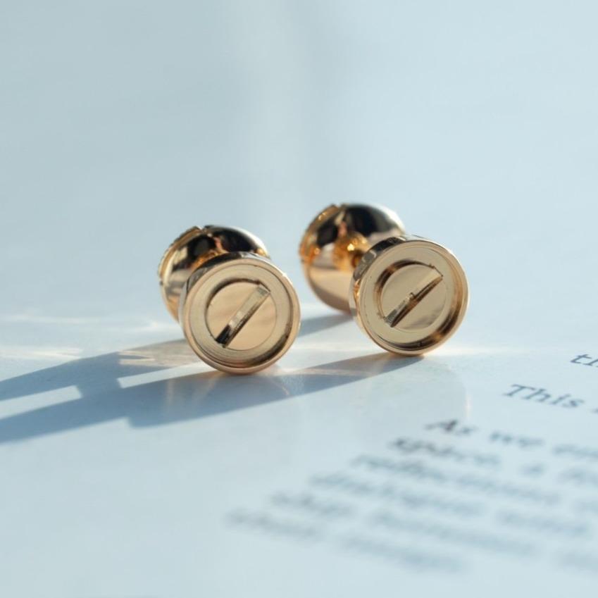 ¡®Loco¡¯LOVE EARRINGS PINK GOLD 10MM