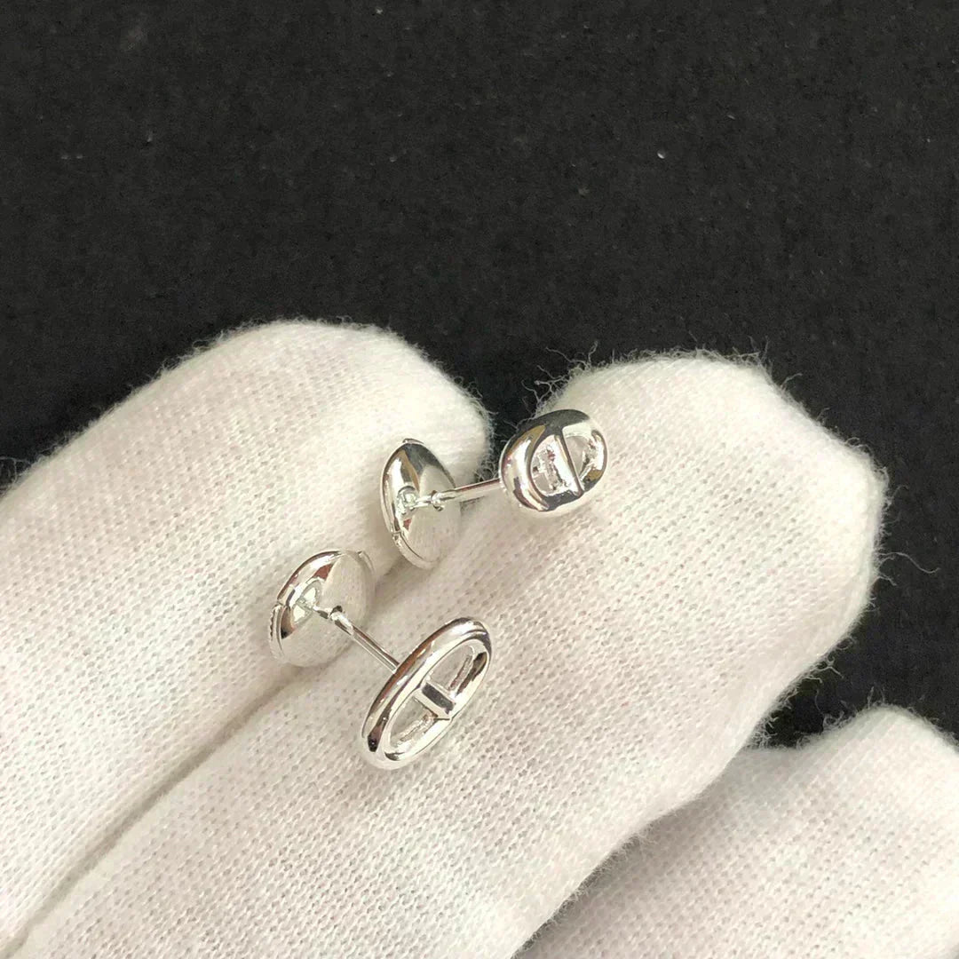 ¡®Loco¡¯CHAINE SMALL EARRINGS GOLD AND SILVER