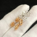 ¡®Loco¡¯CHAINE SMALL EARRINGS GOLD AND SILVER