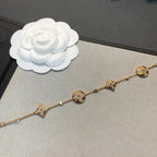 ¡®Loco¡¯STAR AND SUN 4 MOTIFS GOLD DIAMONDS BRACELET