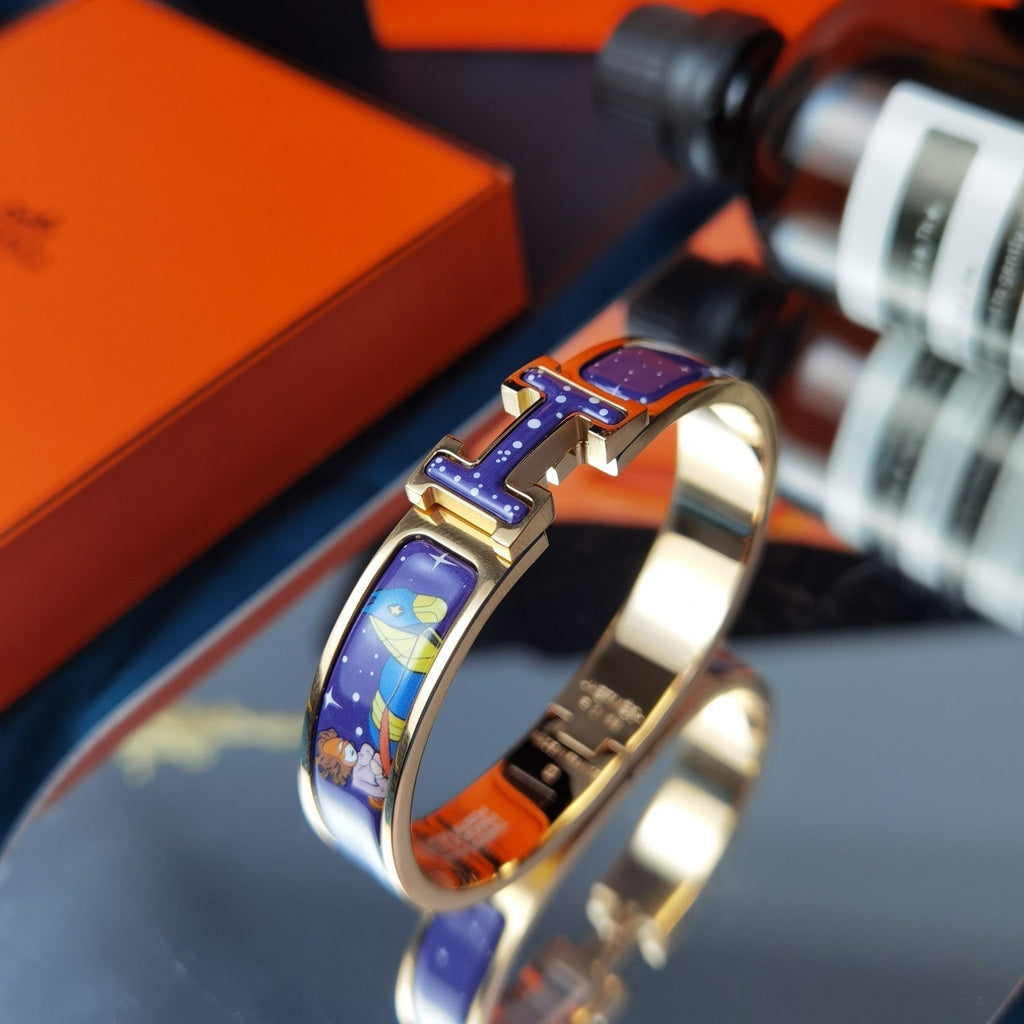¡®Loco¡¯H STAR AND MOON BRACELET 12MM