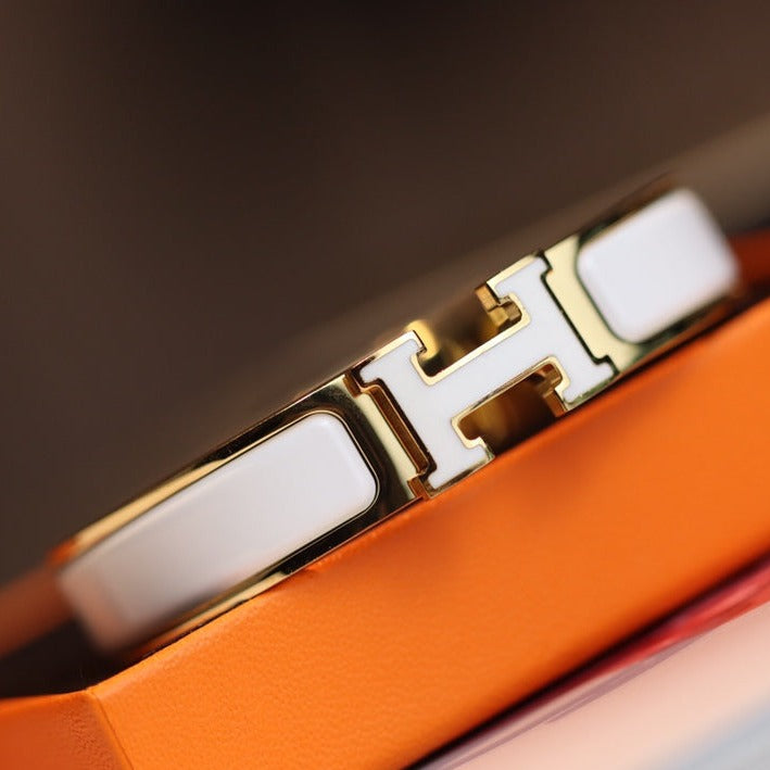 ¡®Loco¡¯H BRACELET 12MM GOLD