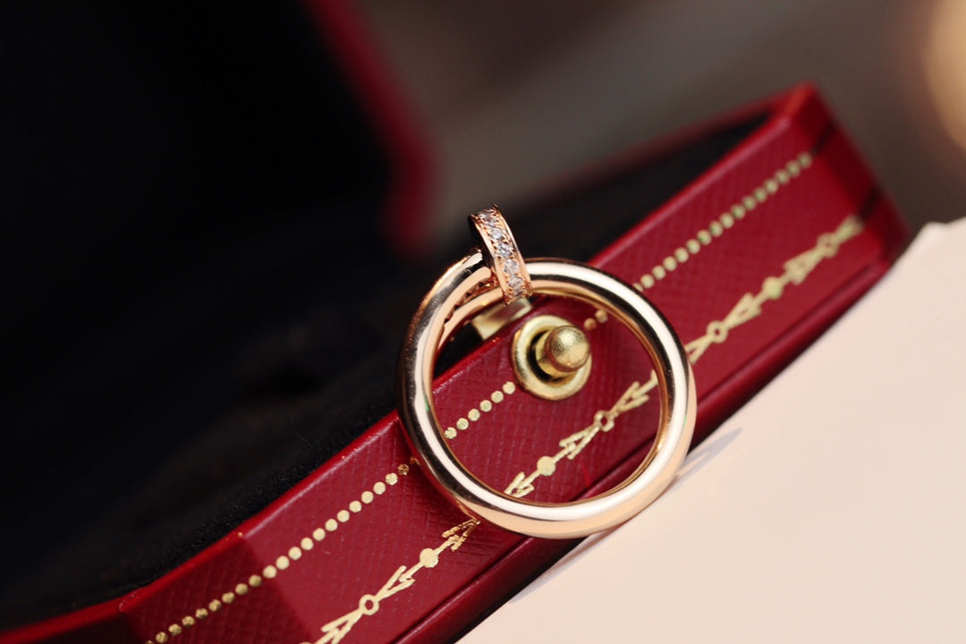 ¡®Loco¡¯JUSTE RING 2.65MM PINK GOLD DIAMOND