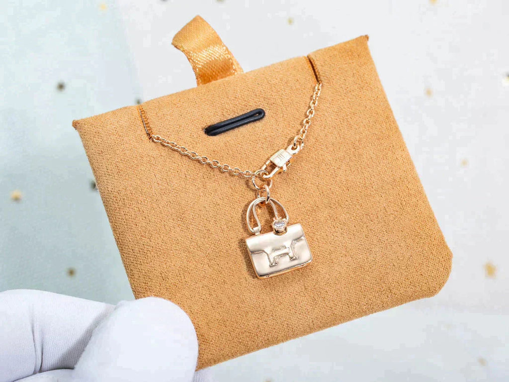 ¡®Loco¡¯AMULETTE PEDANT ROSE GOLD NECKLACE