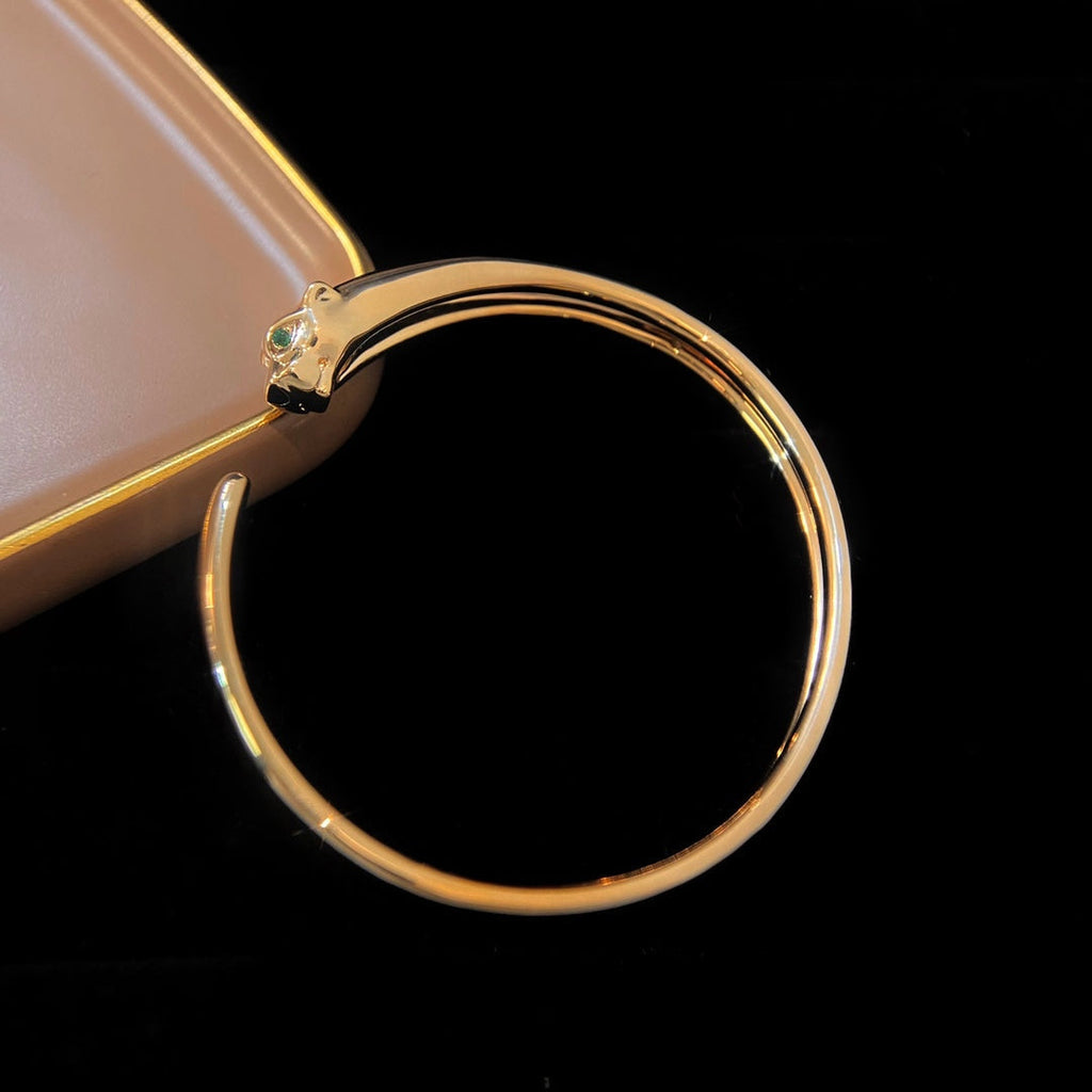 ¡®Loco¡¯PANTHERE GOLD OPEN BRACELET