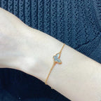 ¡®Loco¡¯BUTTERFLY DARK MOP BUTTERFLY BRACELET