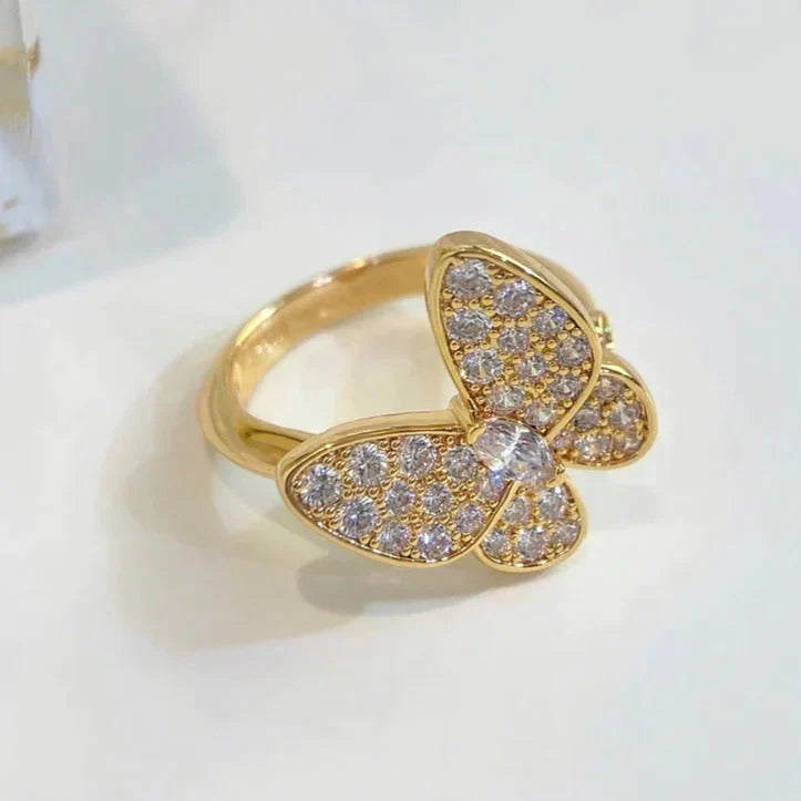 ¡®Loco¡¯BUTTERFLY DIAMOND RING