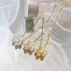 ¡®Loco¡¯FLOWER DIAMOND NECKLACE