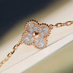 ¡®Loco¡¯CLOVER 20 MOTIFS DARK MOP DIAMOND  NECKLACE