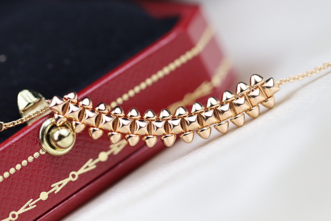 ¡®Loco¡¯CLASH PINK GOLD NECKLACE