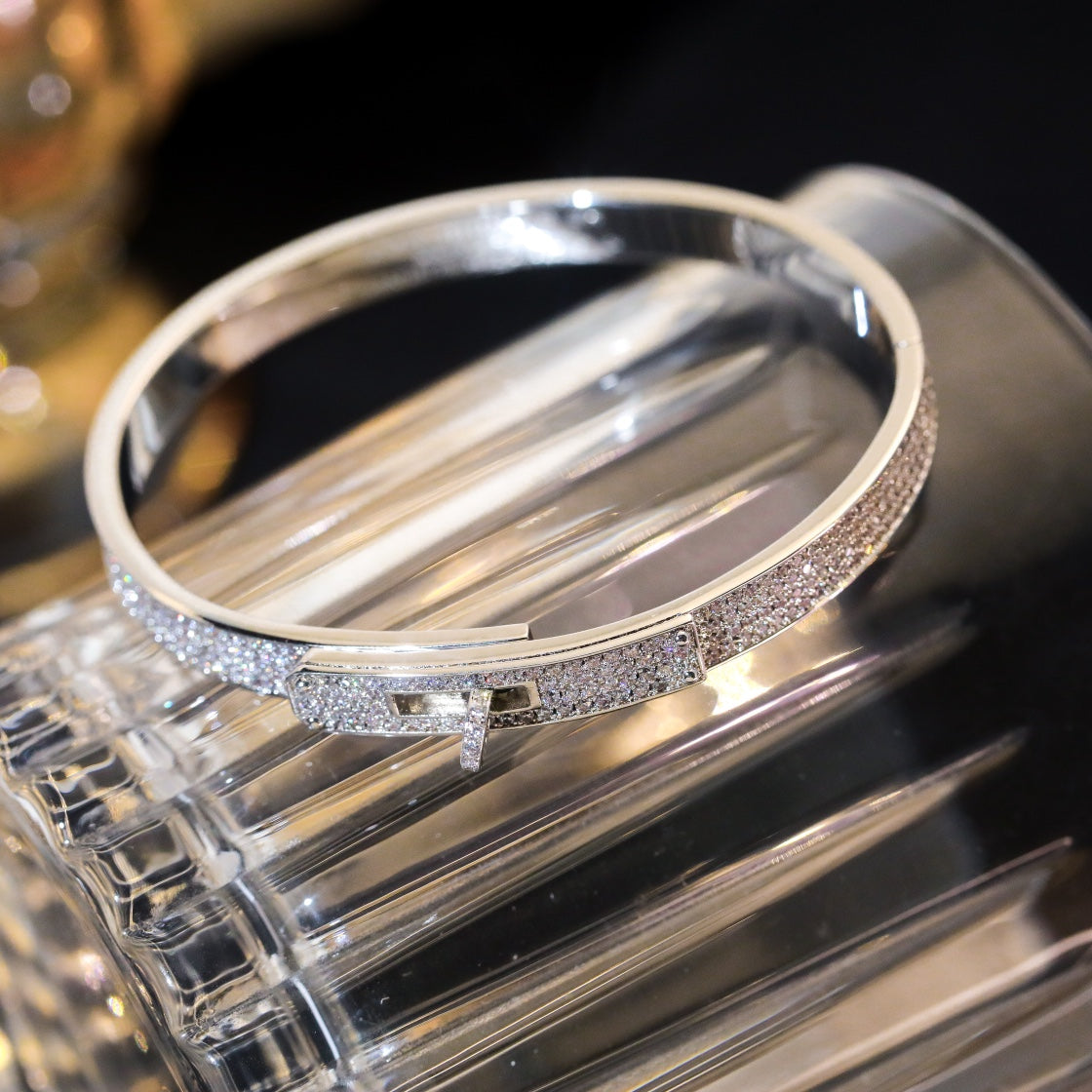 ¡®Loco¡¯KELLY BRACELET DIAMOND PAVED