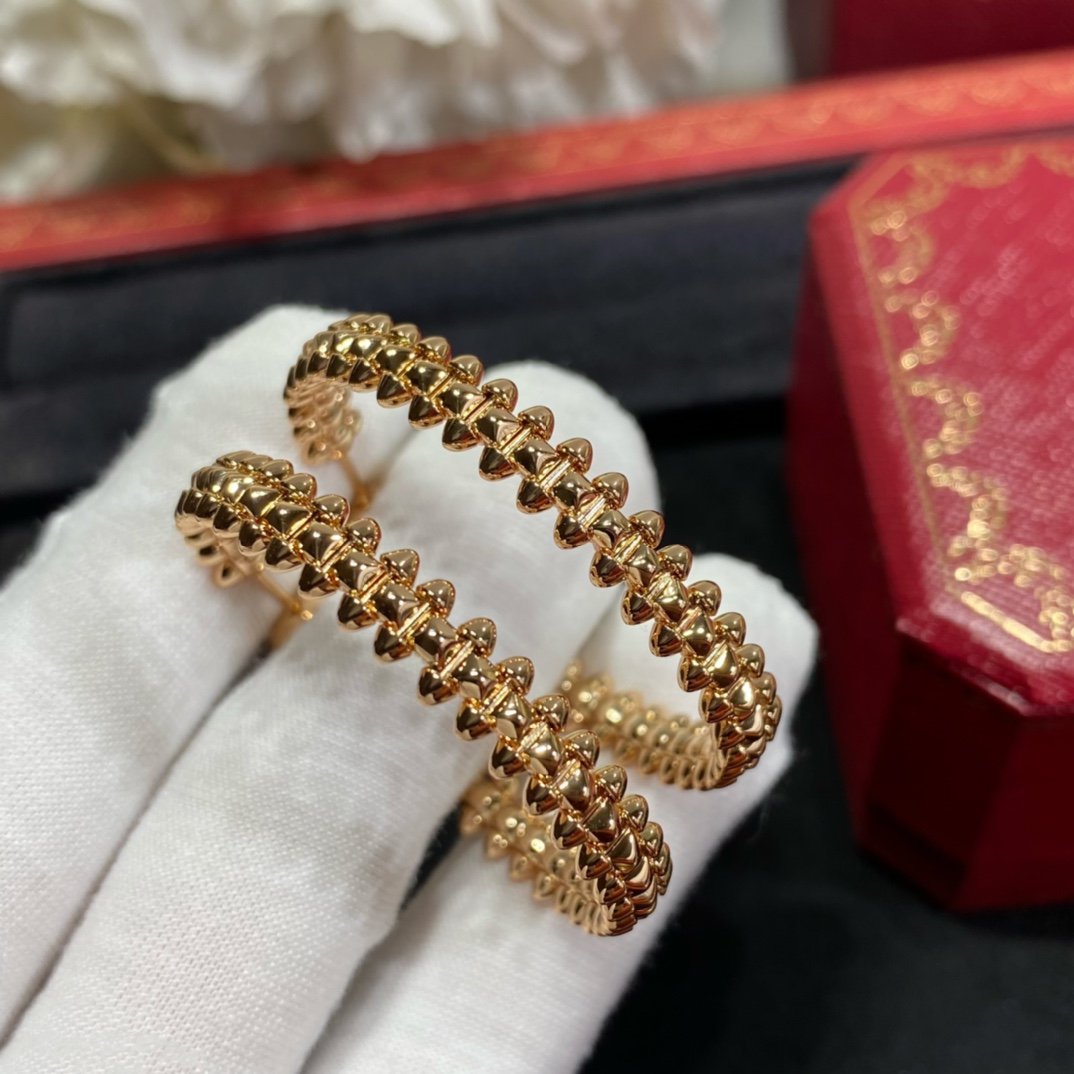 ¡®Loco¡¯CLASH LARGE HOOP EARRINGS