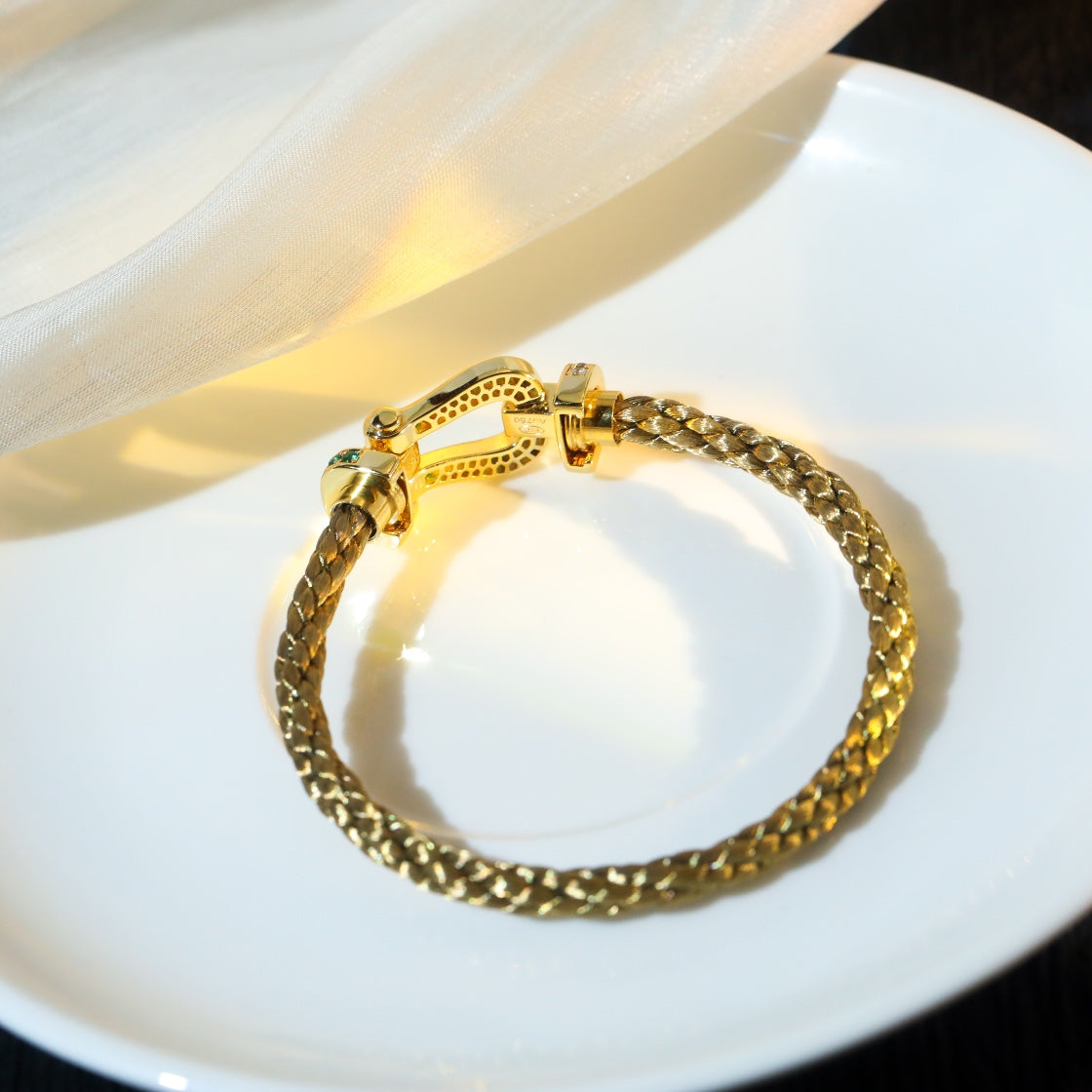 ¡®Loco¡¯FORCE 10 GOLD GREEN DIAMOND PAVED