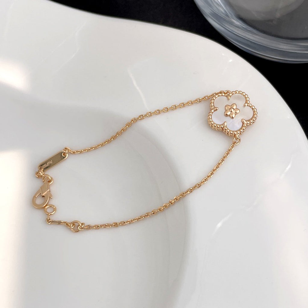 ¡®Loco¡¯LUCKY SPRING ROSE GOLD MOP BRACELET