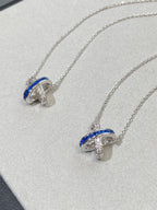 ¡®Loco¡¯LIENS DIAMOND SILVER NECKLACE
