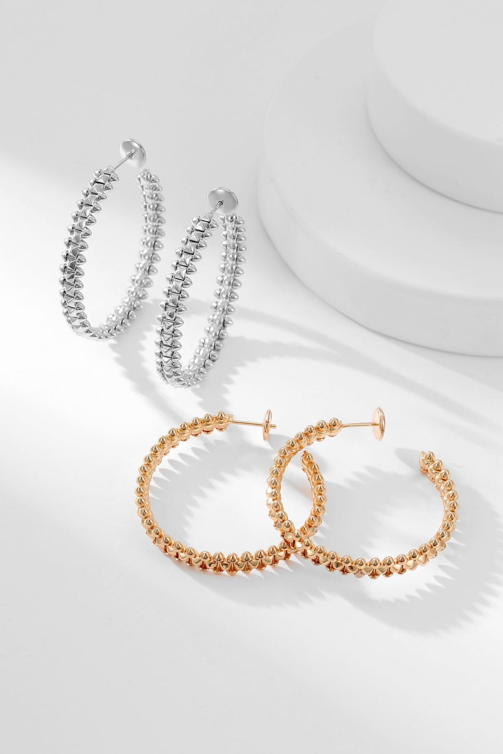 ¡®Loco¡¯CLASH HOOP EARRINGS