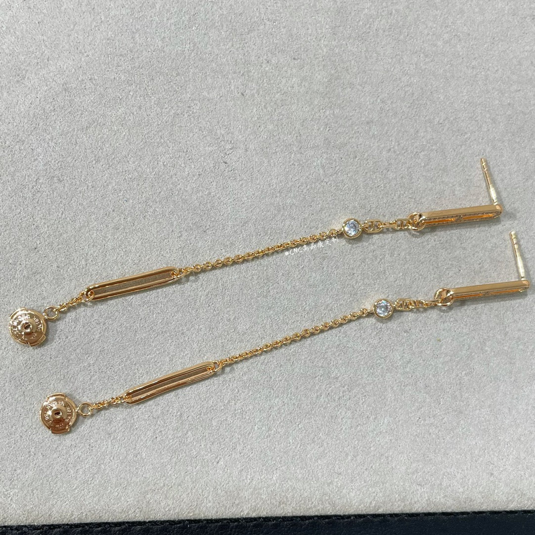 ¡®Loco¡¯CHAINE CHAOS DIAMOND DROP EARRINGS