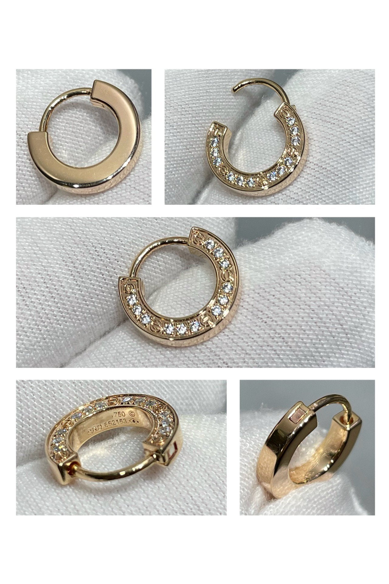 ¡®Loco¡¯LOVE DIAMOND EARRINGS