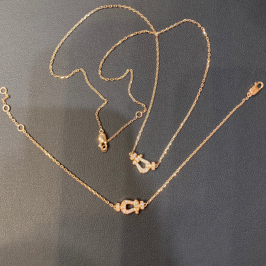 ¡®Loco¡¯FORCE 10 DIAMOND PINK GOLD NECKLACE MINI MODEL