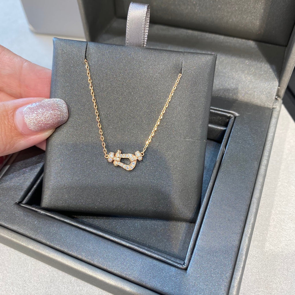 ¡®Loco¡¯FORCE 10 DIAMOND PINK GOLD NECKLACE MINI MODEL