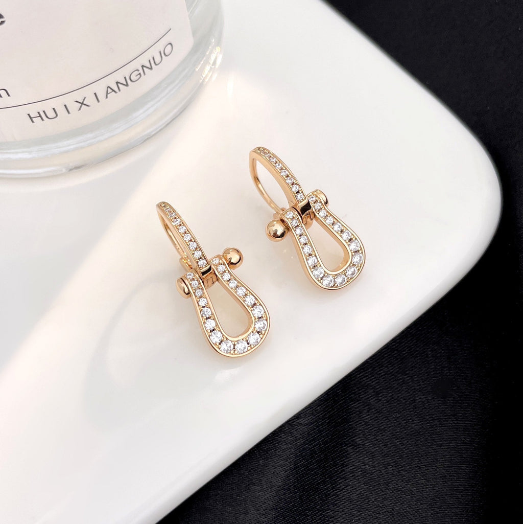¡®Loco¡¯FORCE 10 FULL DIAMOND DROP EARRINGS MEDIUM MODEL