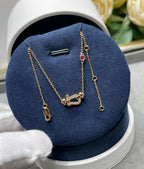 ¡®Loco¡¯FORCE 10 DIAMOND PINK GOLD NECKLACE