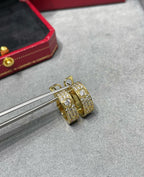 ¡®Loco¡¯LOVE 5.5MM DIAMOND PAVED EARRINGS