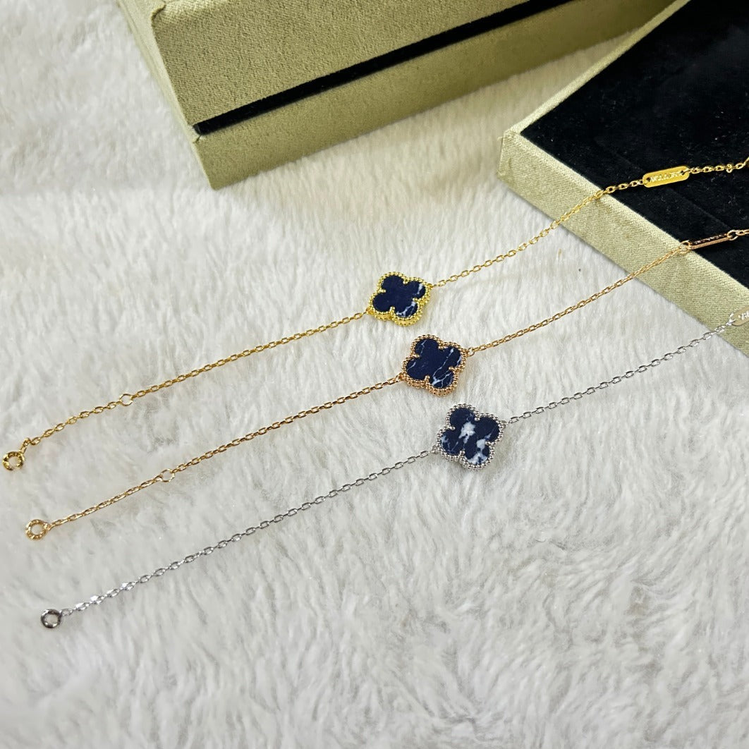 ¡®Loco¡¯CLOVER 1 MOTIF PIETERSITE BRACELET
