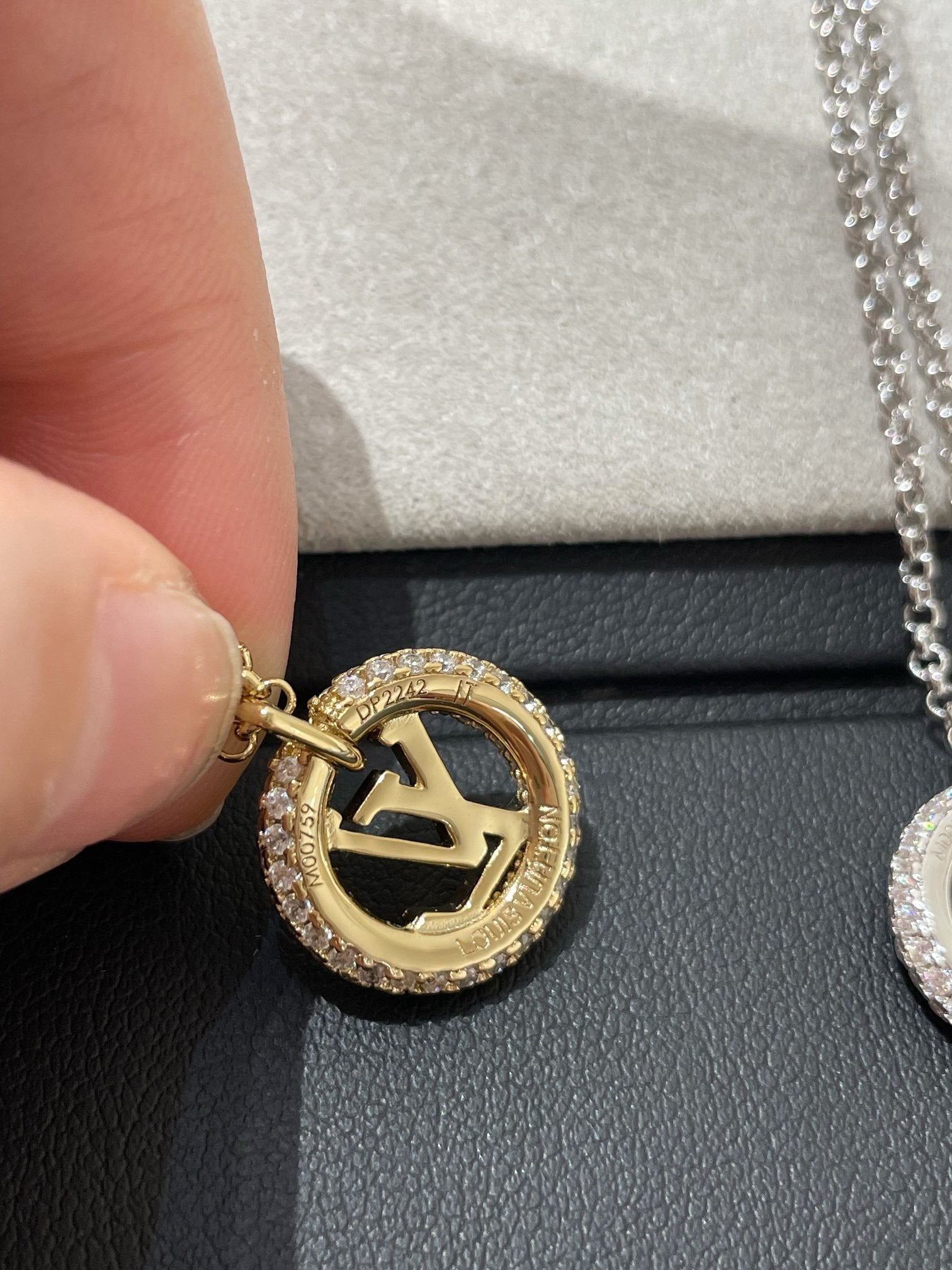 ¡®Loco¡¯BY NIGHT DIAMOND PAVED NECKLACE