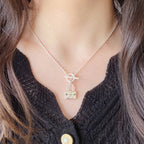 ¡®Loco¡¯CONSTANCE PEDANT SILVER NECKLACE