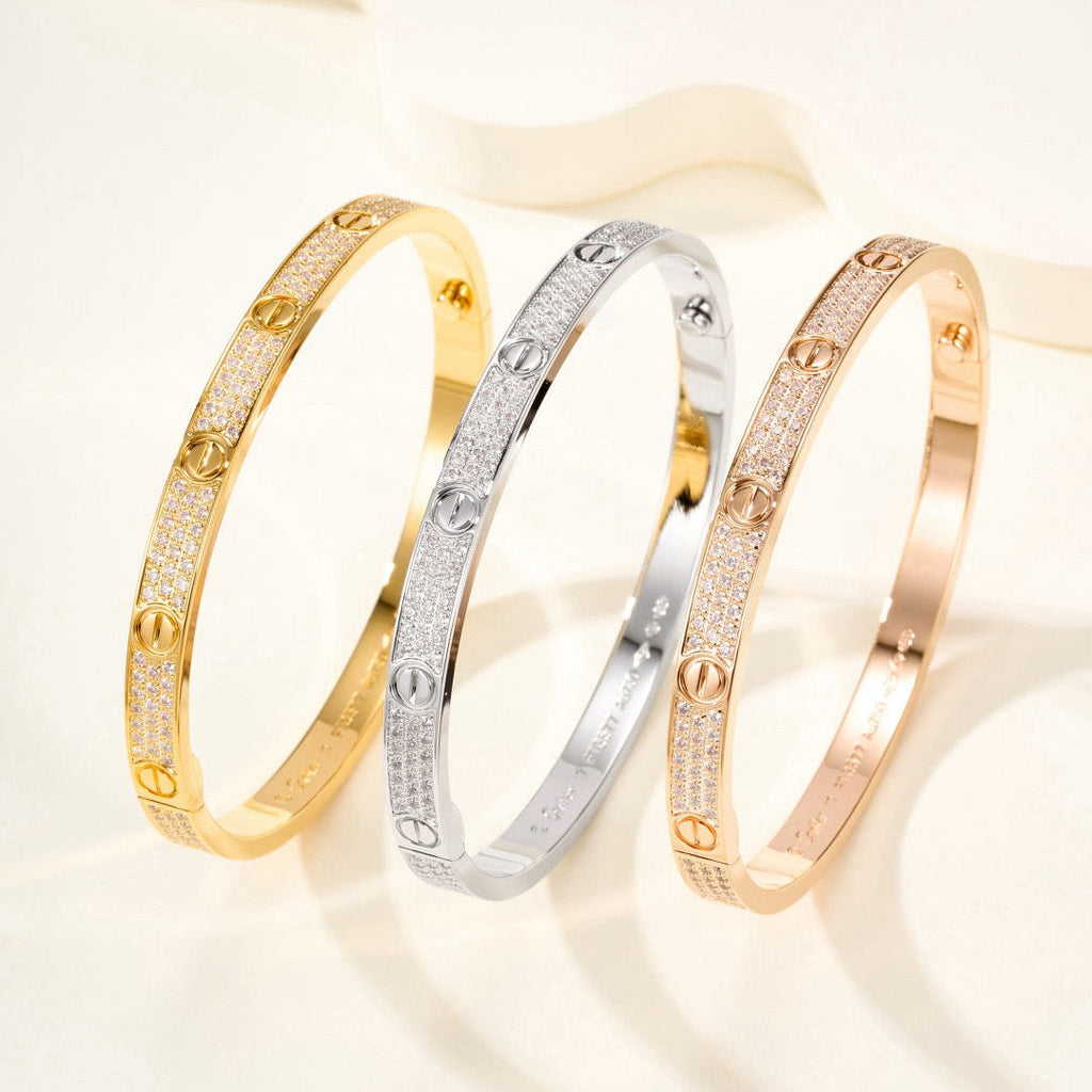 ¡®Loco¡¯LOVE BRACELET 4.8MM DIAMOND-PAVED