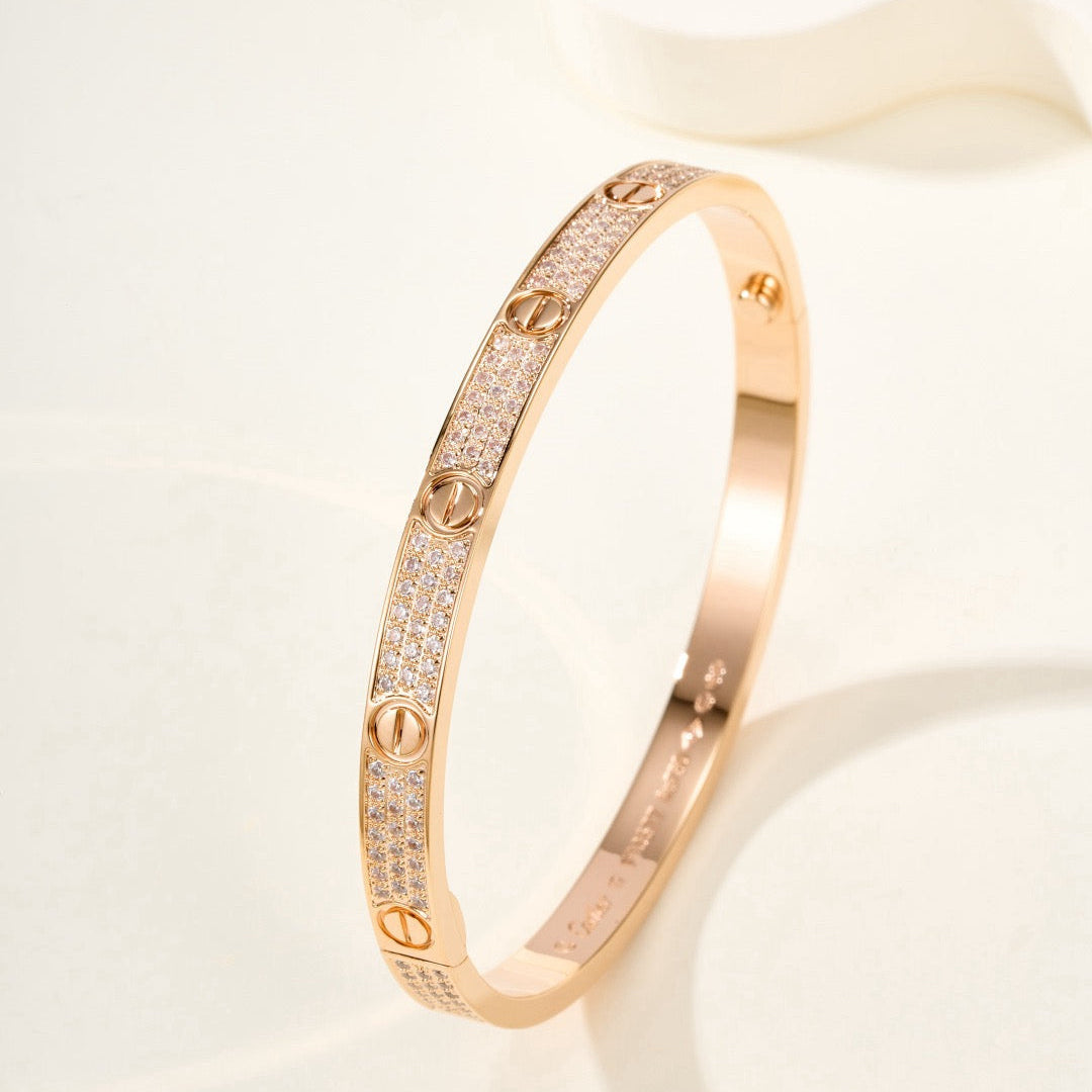 ¡®Loco¡¯LOVE BRACELET 4.8MM DIAMOND-PAVED