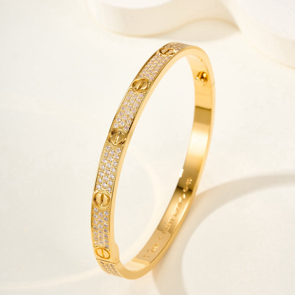 ¡®Loco¡¯LOVE BRACELET 4.8MM DIAMOND-PAVED