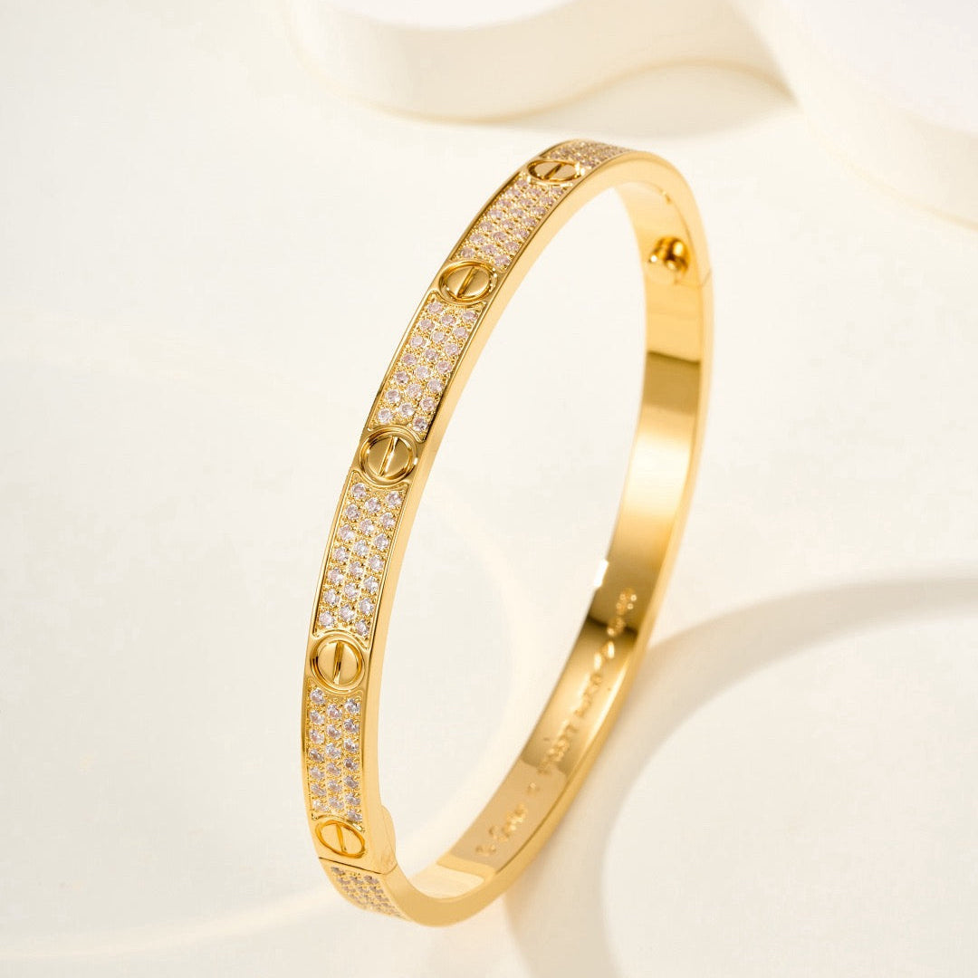 ¡®Loco¡¯LOVE BRACELET 4.8MM DIAMOND-PAVED