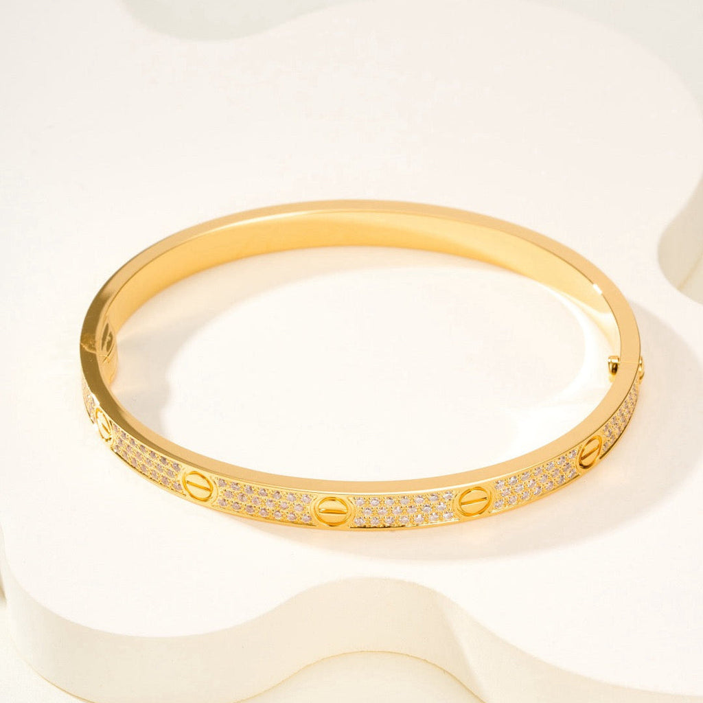 ¡®Loco¡¯LOVE BRACELET 4.8MM DIAMOND-PAVED