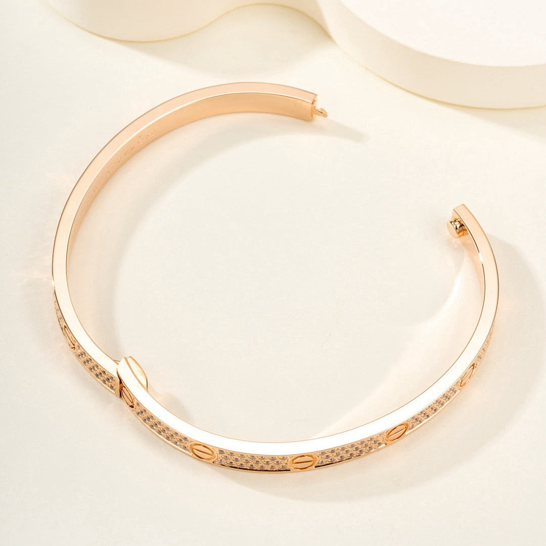 ¡®Loco¡¯LOVE BRACELET 4.8MM DIAMOND-PAVED