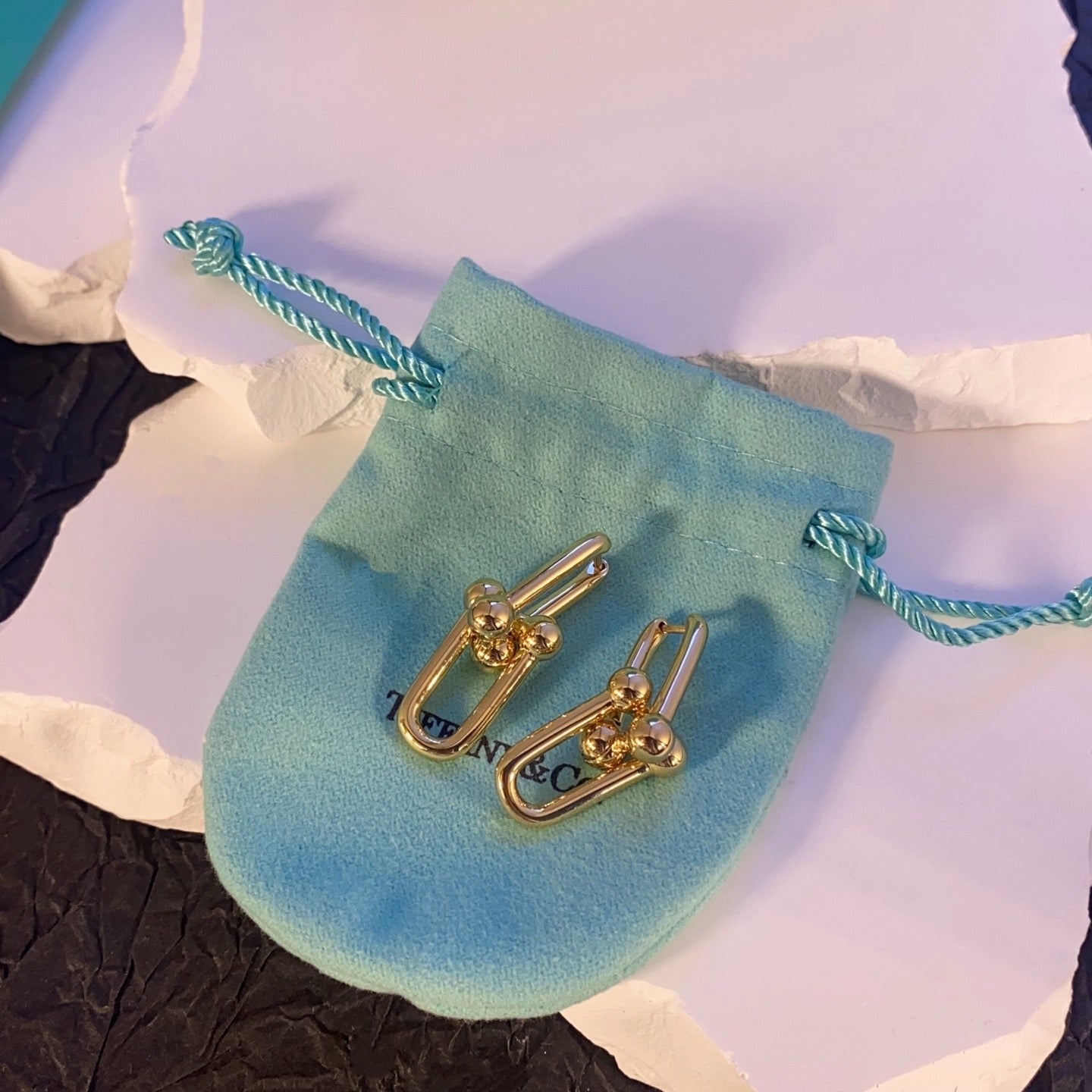 [Loco ] TF U-shaped earrings