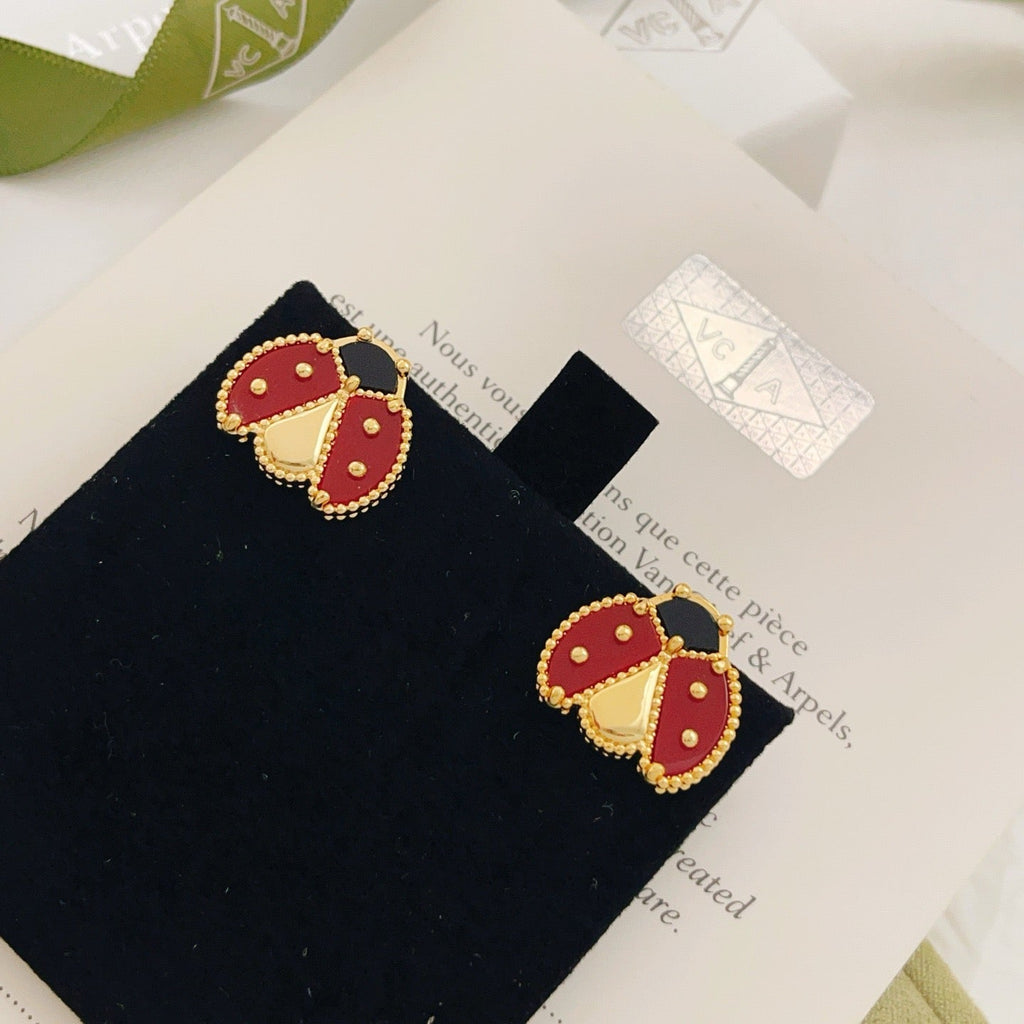 Loco LUCKY LADYBUG EARRINGS