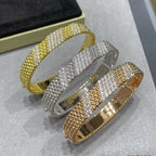 [Loco ]  PERLEE DIAMOND BRACELET ,5-ROW DIAMOND-SET DESIGN