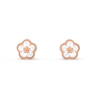 ¡®Loco¡¯LUCKY PINK GOLD WHITE MOP EARRINGS
