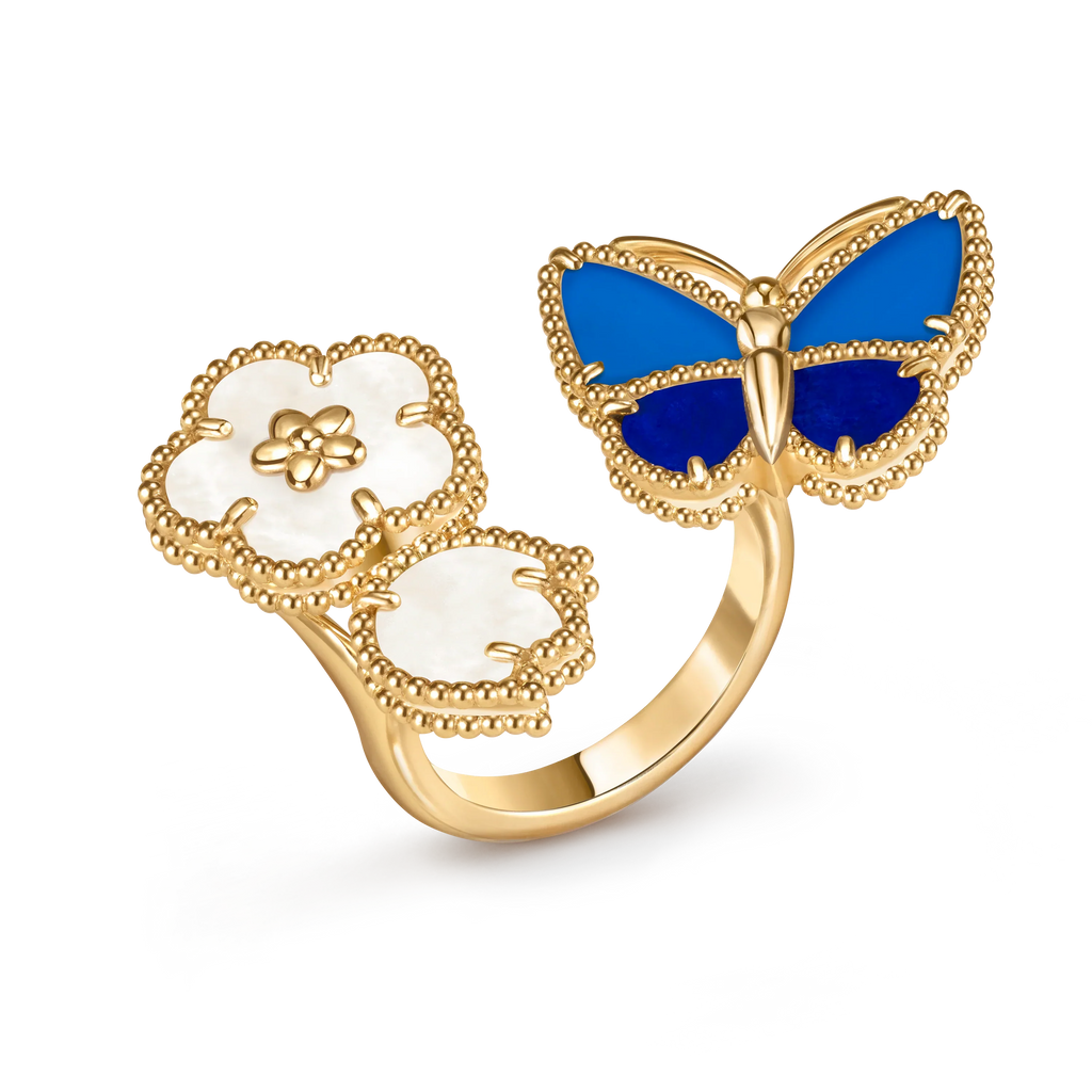 [Loco] 2026 NEW MODEL SPRING LUCKY 3 MOTIF GOLD RING