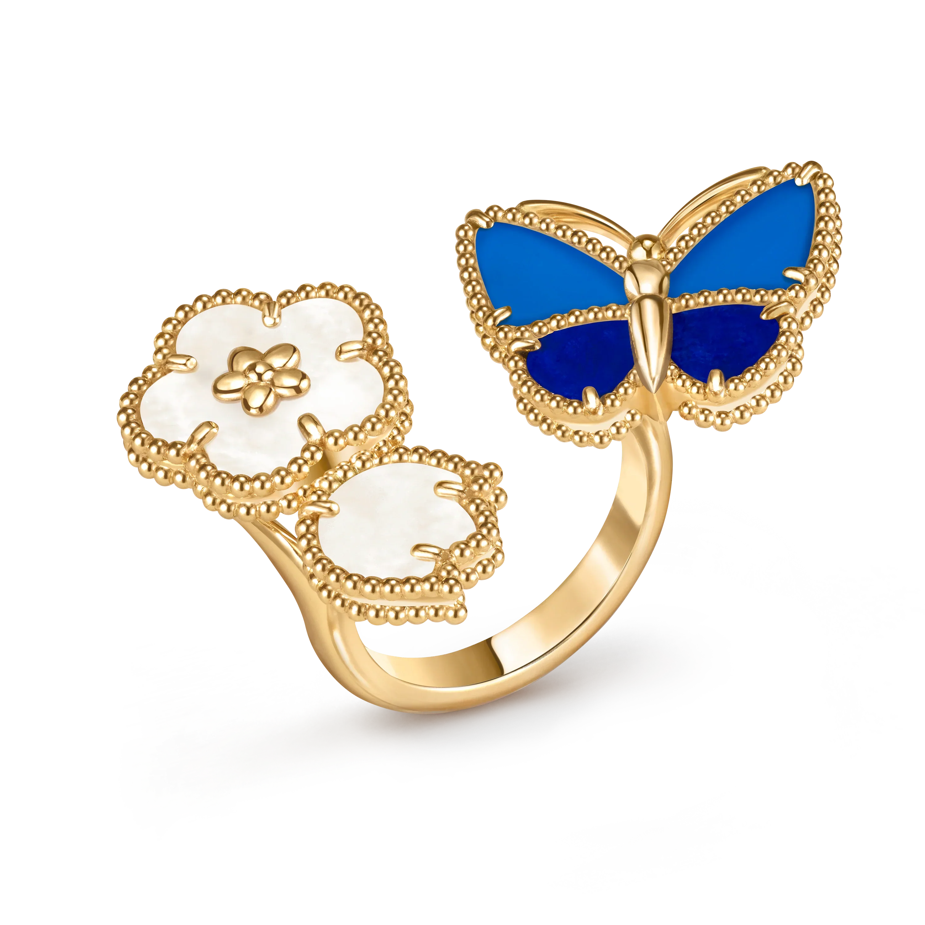 [Loco] 2026 NEW MODEL SPRING LUCKY 3 MOTIF GOLD RING